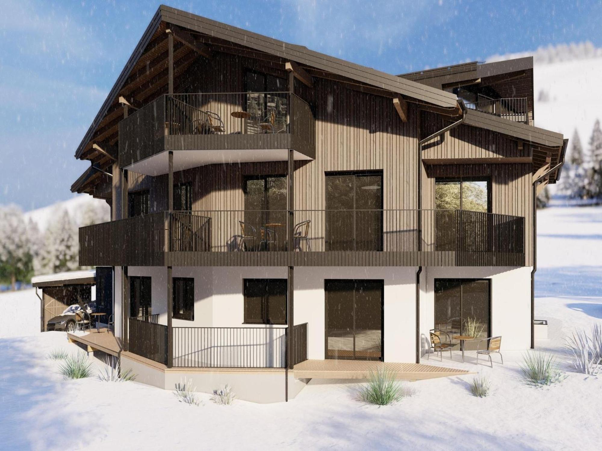 Bergzeit Apartments Right On The Ski Slope Saalbach Exterior foto