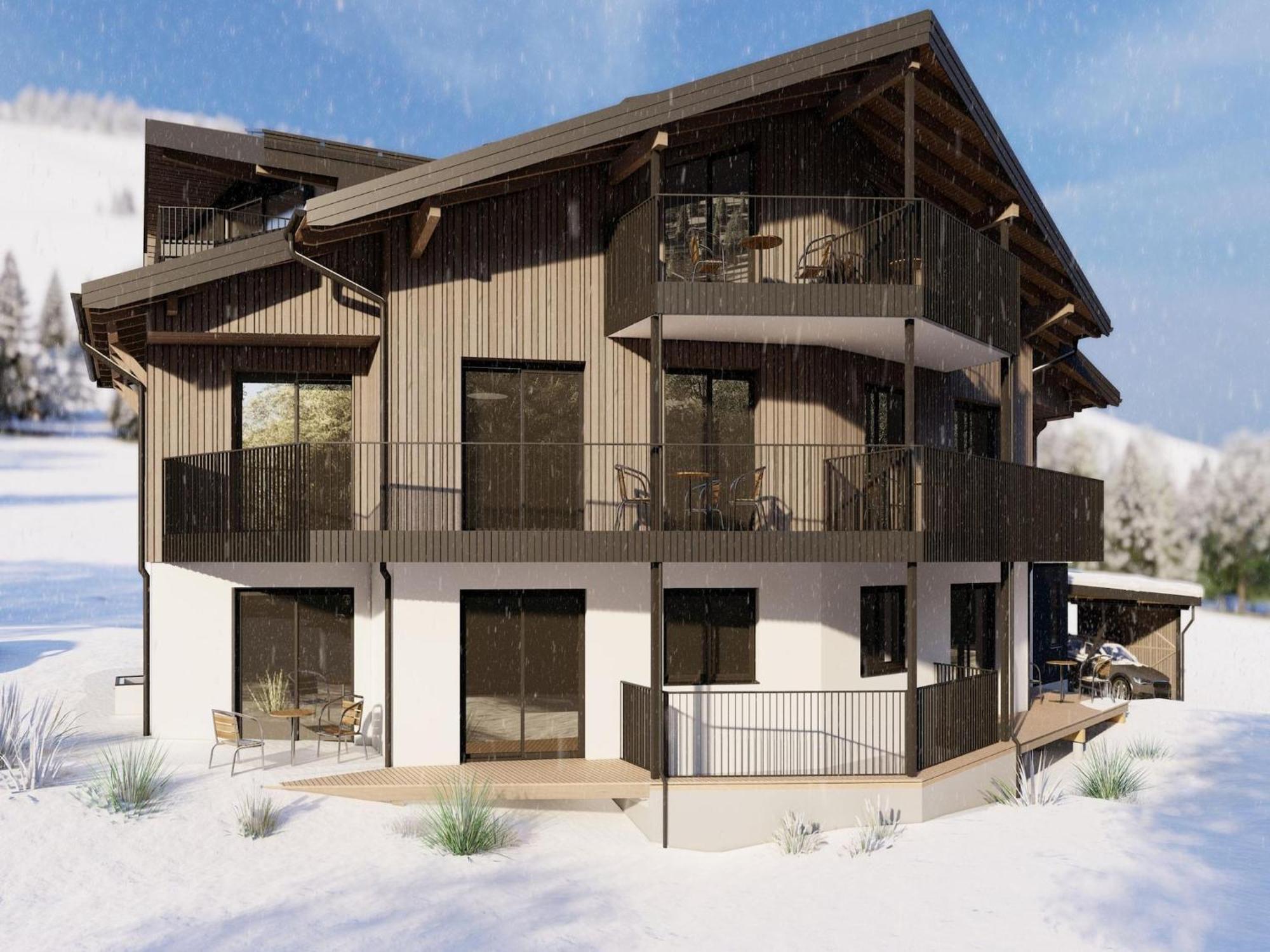 Bergzeit Apartments Right On The Ski Slope Saalbach Exterior foto